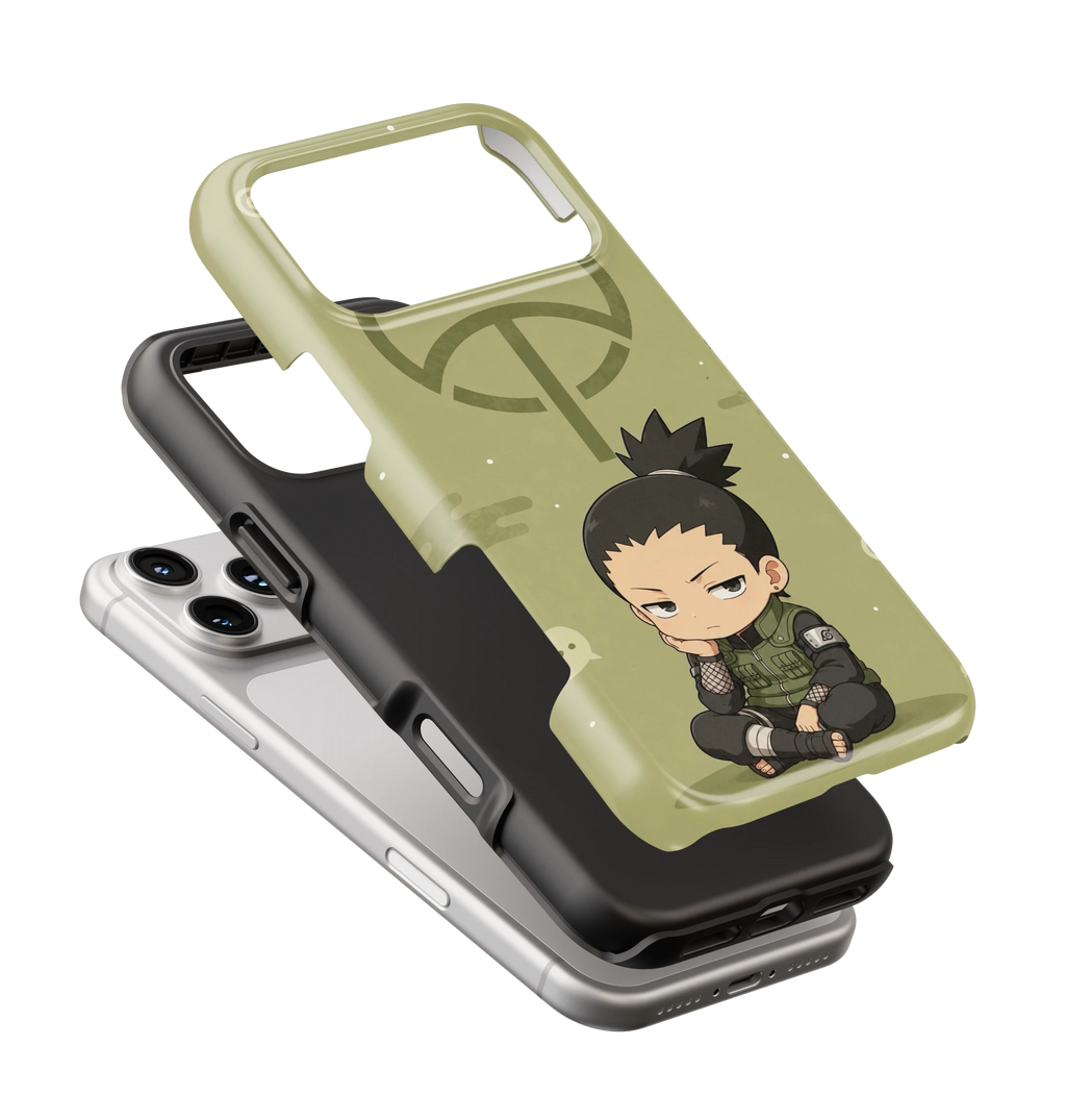 Coque iPhone Shikamaru – Style vert | Naruto