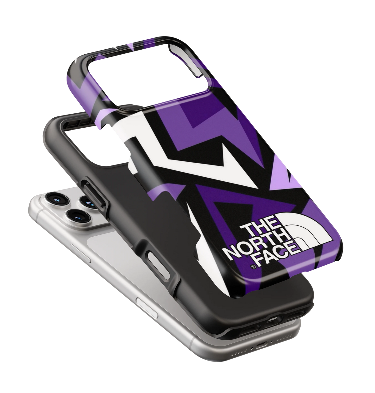 Coque iPhone – The North Face Purple Street