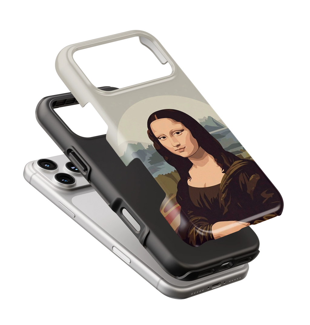 Coque iPhone – Design Mona Lisa Pop