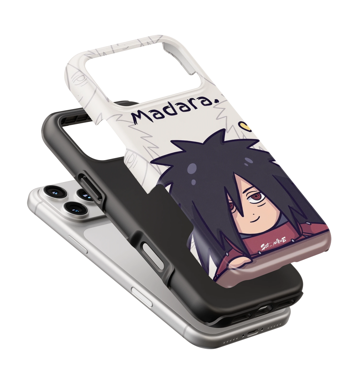 Coque iPhone Madara – Style chibi | Naruto