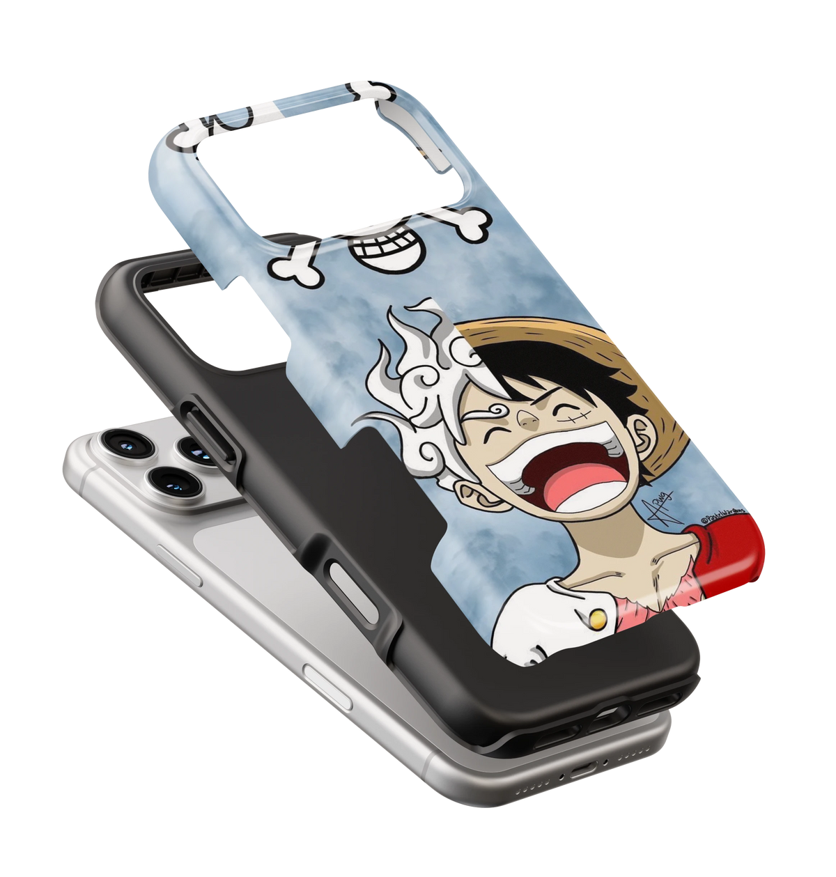 Coque iPhone Luffy – Style Gear 5 | One Piece