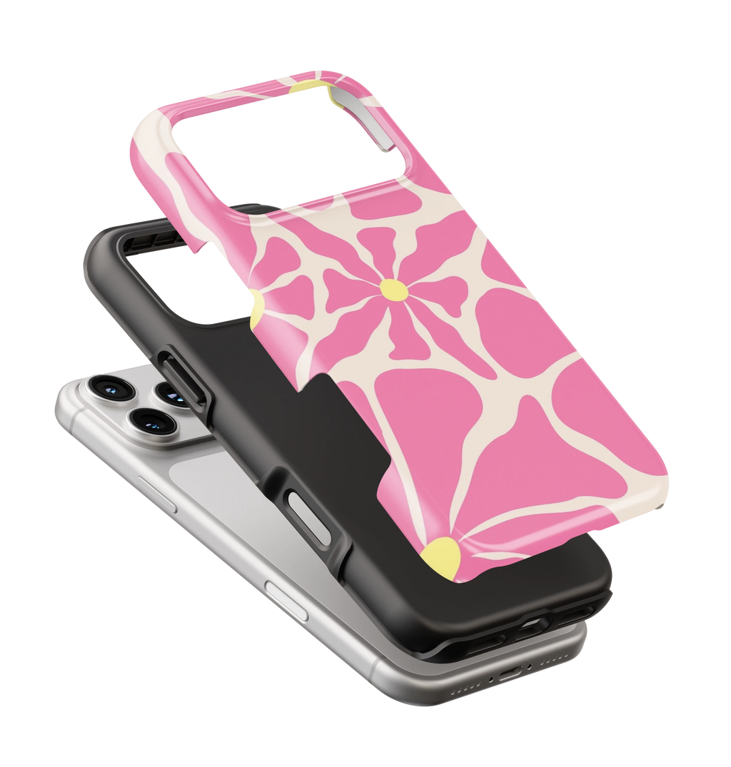 Coque iPhone – Design Fleurs Pop