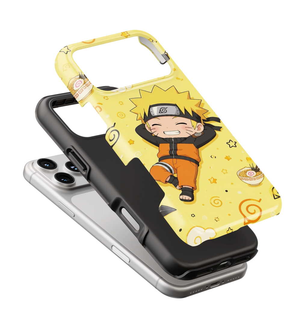 Coque iPhone Naruto – Design Chibi Jaune | Naruto