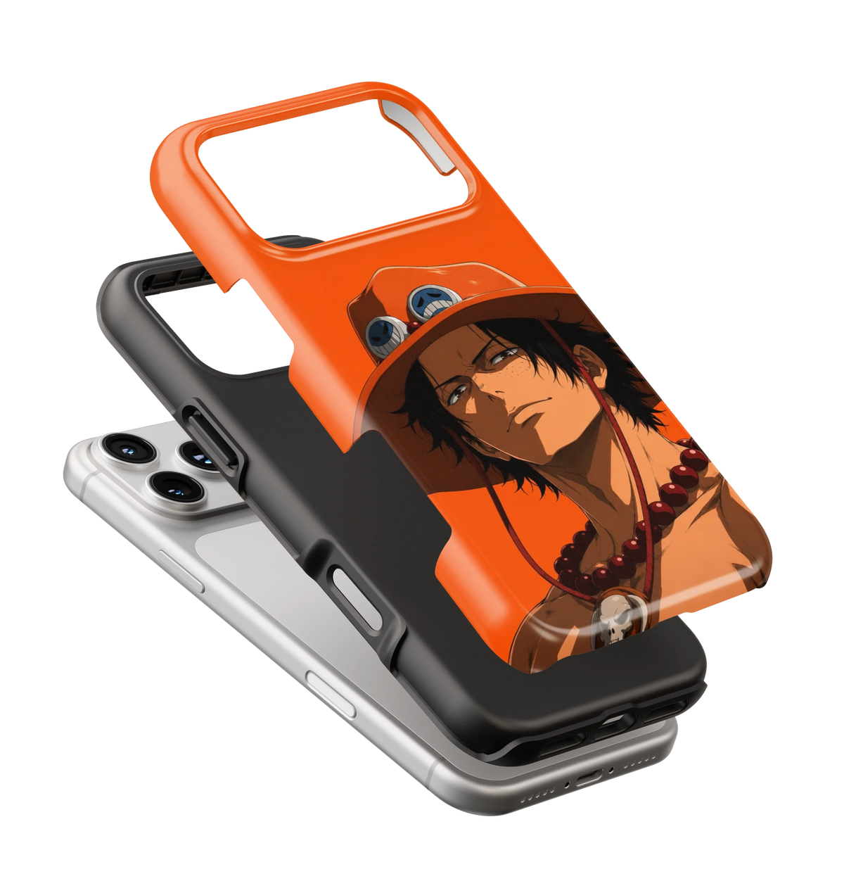 Coque iPhone Portgas D. Ace – Orange | One Piece