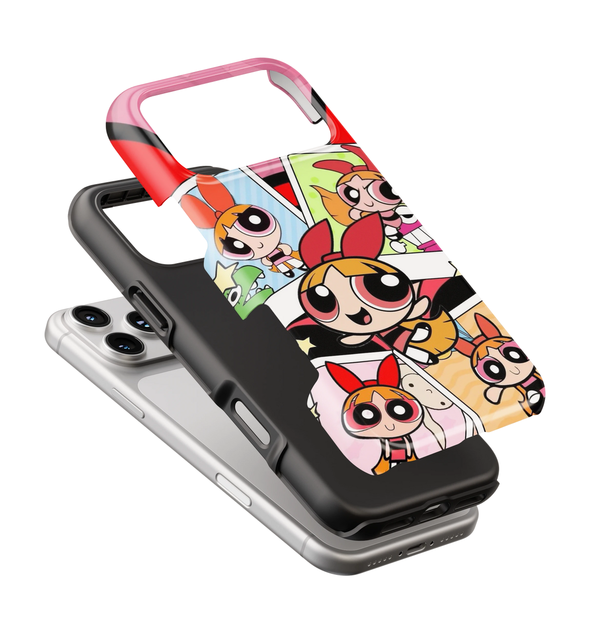 Coque iPhone – Design Powerpuff Girls