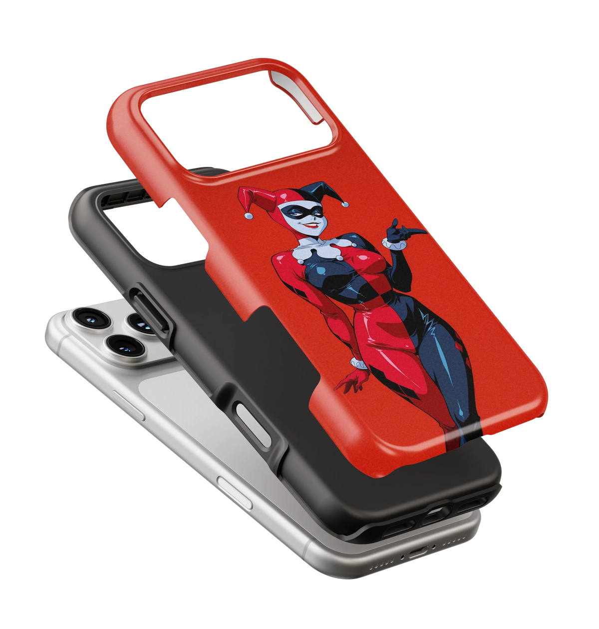 Coque iPhone Harley Quinn – Design Pop Art | DC Comics