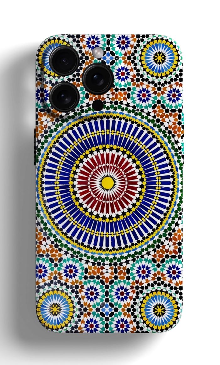 Coque iPhone zellige Marocain Coloré – Image 1