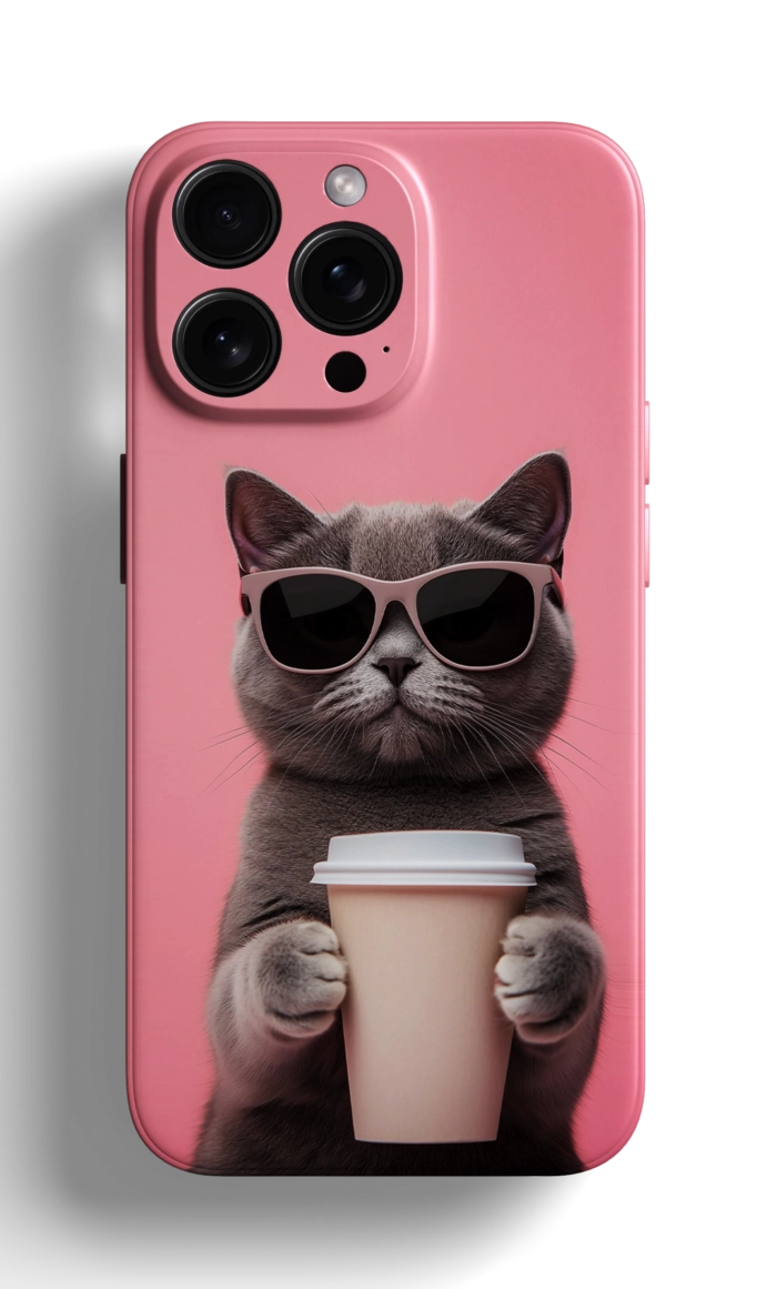 Coque iPhone avec un Chat Stylé – Image 1
