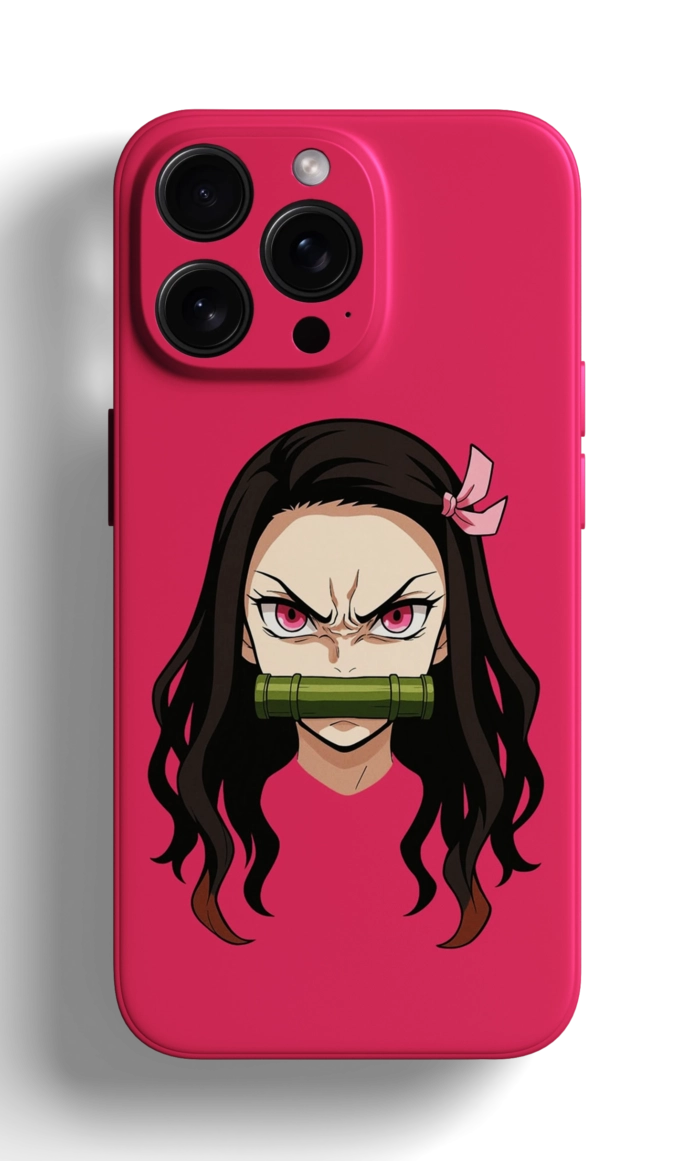 Coque iPhone Nezuko Kamado Design Énergique – Image 1